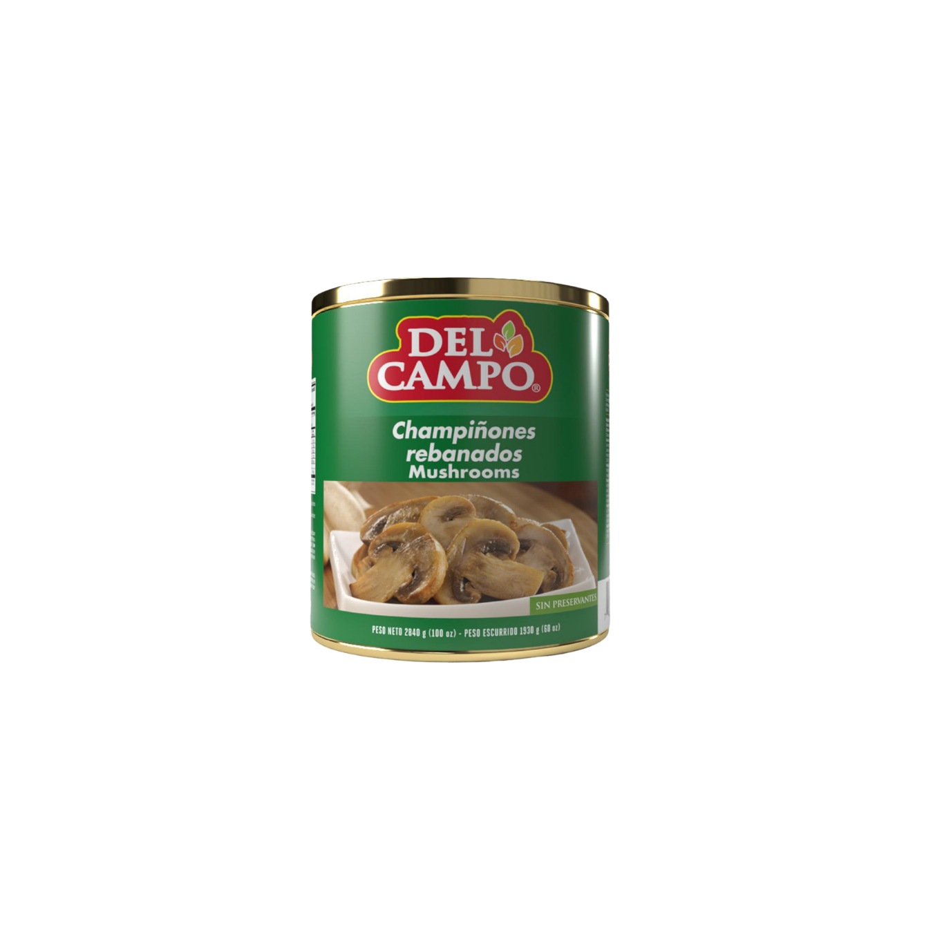 Del Campo Champiñones Rebanados