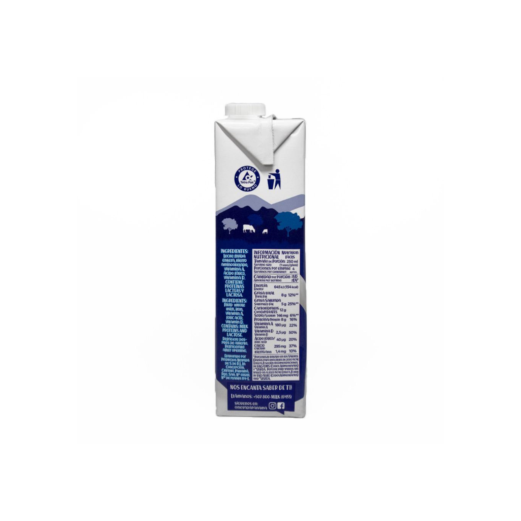 Nevada Leche Entera 946 ml