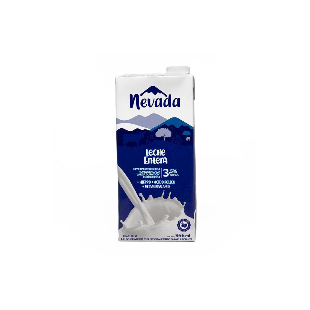 Nevada Leche Entera 946 ml