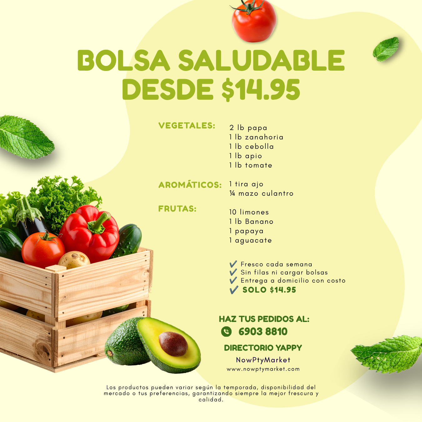 Bolsa Saludable